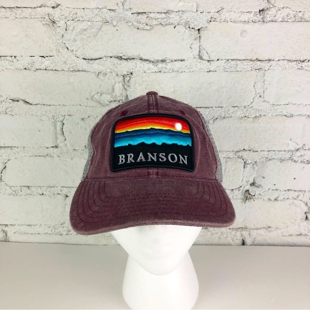 Branson Rainbow Patch Snapback Hat